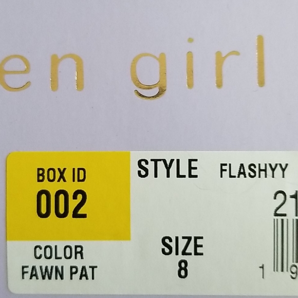 Madden Girl Flashy Ankle Strap Fawn Patent Heels - Picture 7 of 16